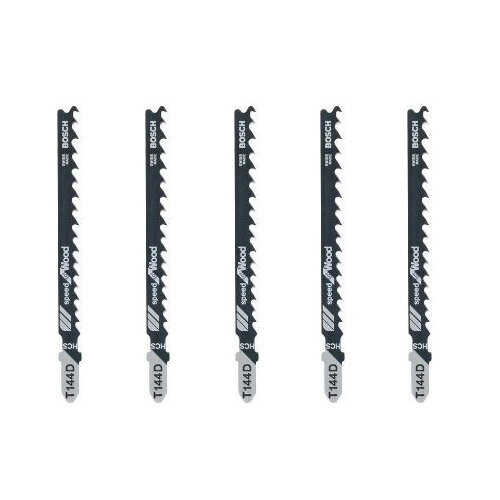 Bosch T 144 D Hcs Ağaç Hızlı Kesim Dekopaj (5 Adet)